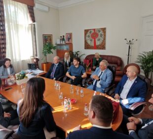 Prijem pobratimskog grada Stavrosa u Kruševcu