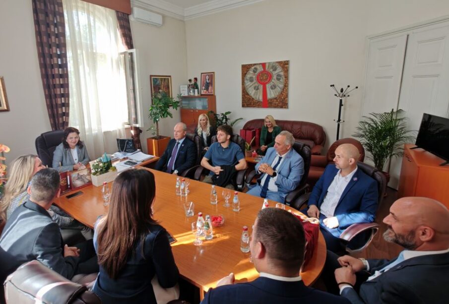 Prijem pobratimskog grada Stavrosa u Kruševcu